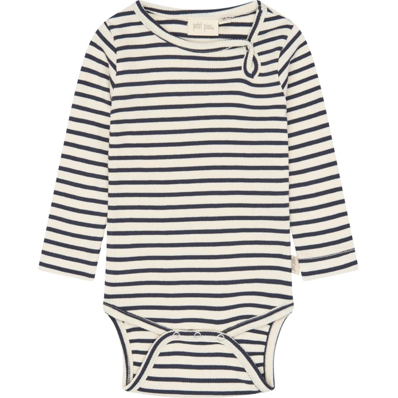 Petit Piao Navy Blazer Striped Ppsky L_S Body