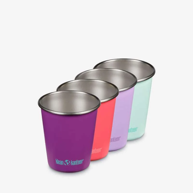 Klean Kanteen Steel Cup - 296ml - 4-Pack - Butterflies