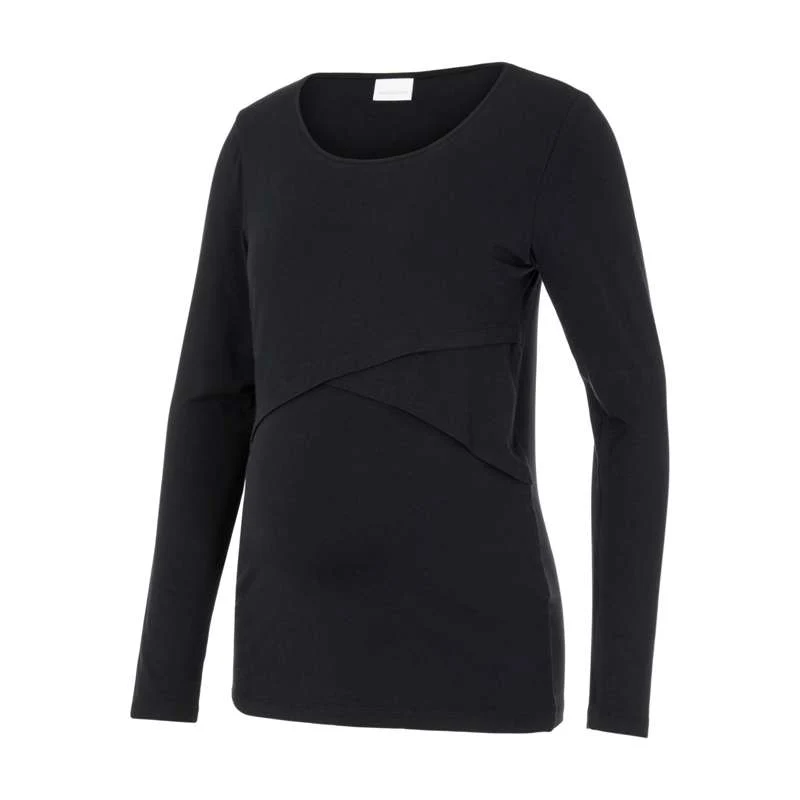 Mamalicious MLCAMMA JUNE Maternity and Nursing Top - Black