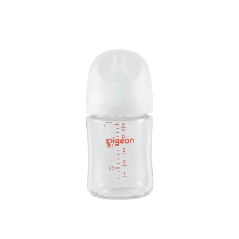Pigeon Glass Bottle 5oz with SS Nipple (0M+)