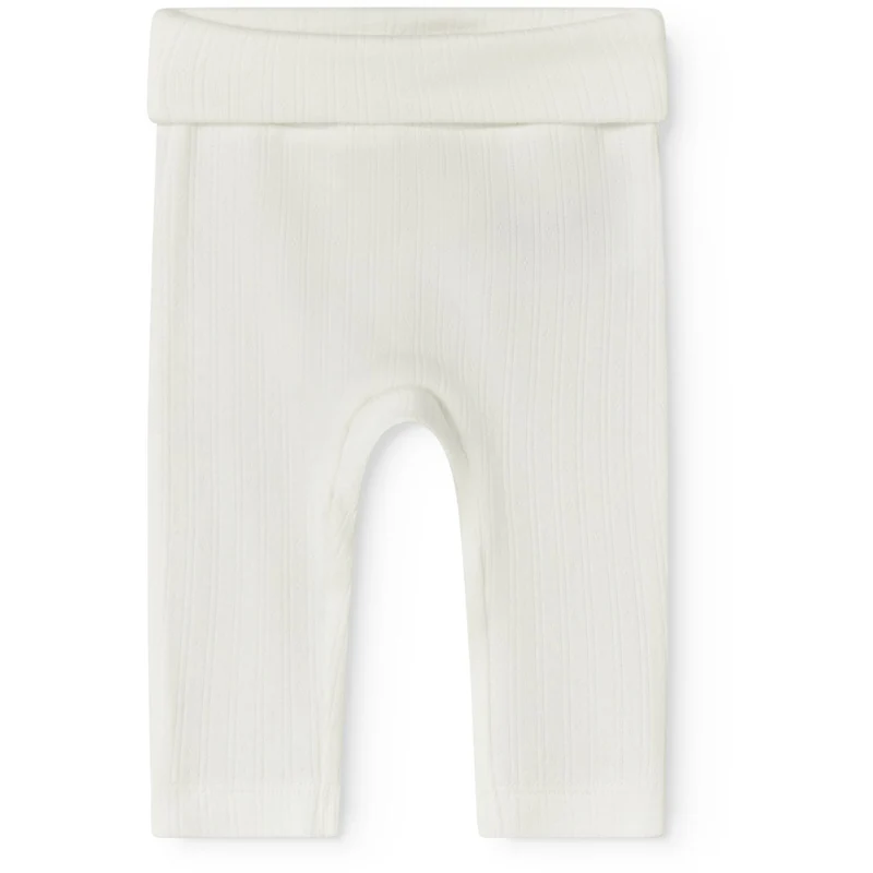 MarMar Newborn Modal Pointelle Gentle White Piva Bukser