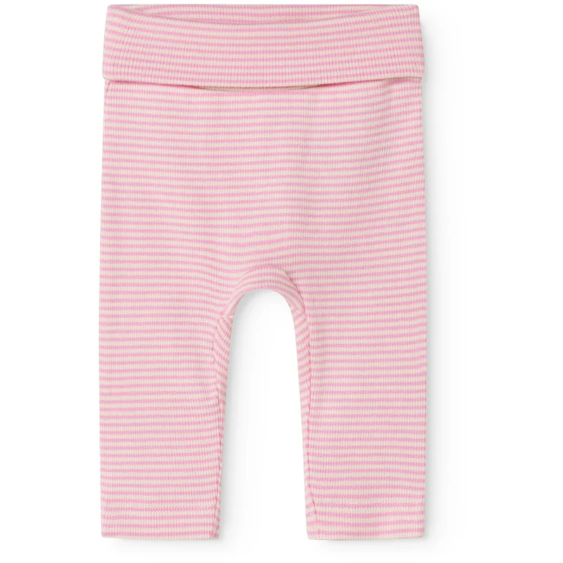 MarMar Newborn Modal Fine Rib Pink Stripe Piva Bukser
