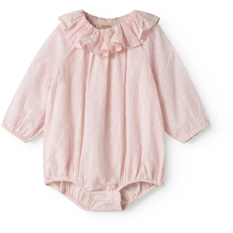 MarMar Cotton Dobby Rosa Rosetta LS Body