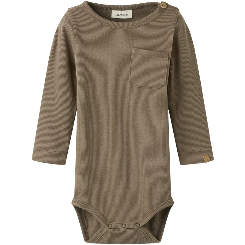 Lil'Atelier Shitake Nbmlago Ls Slim Body Lil