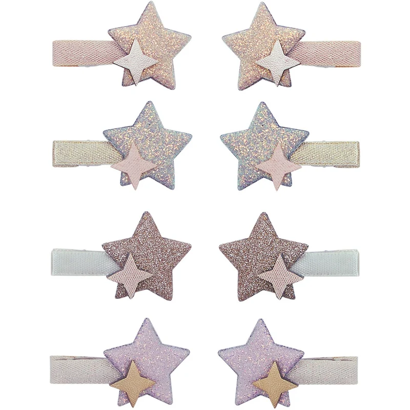 Mimi & Lula 8 Hårclips - Starlight