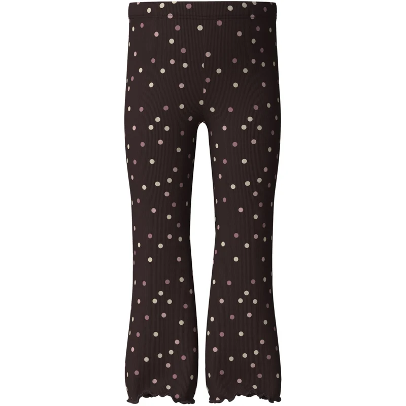 Name It Chocolate Plum Small Dots Nmfvemia Bukser