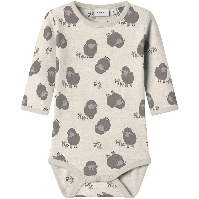 Name It Peyote Melange Sheep Nbnwup Wo/Co Ls Body