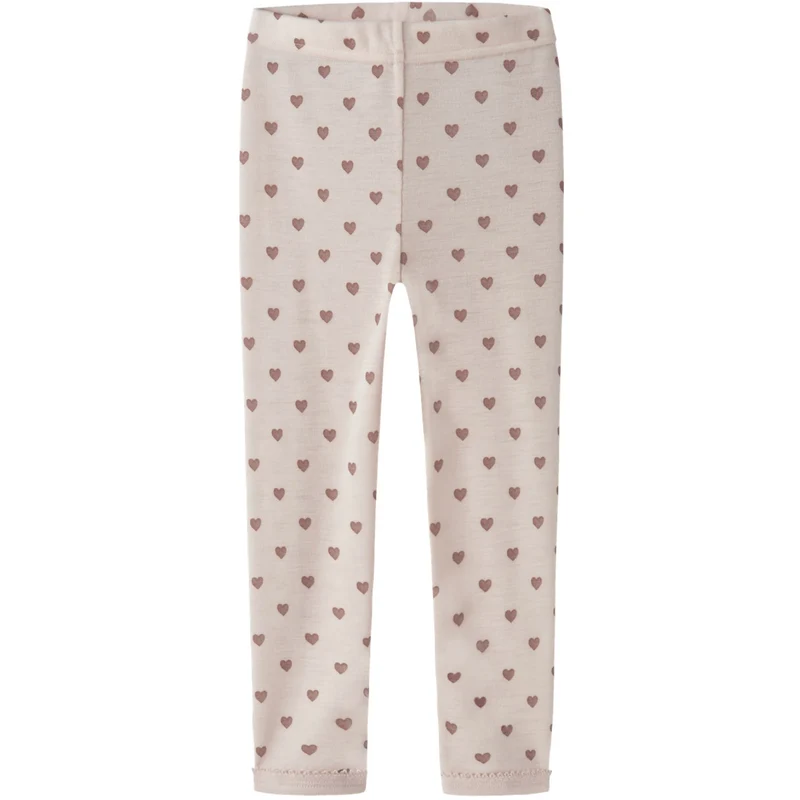 Lil'Atelier Morganite Heart Nmfnoel Nia Ull Slim Leggings Lil