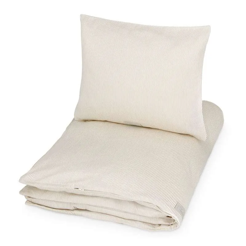 Cam Cam Copenhagen Bedding - Junior - GOTS - Classic Stripes Camel