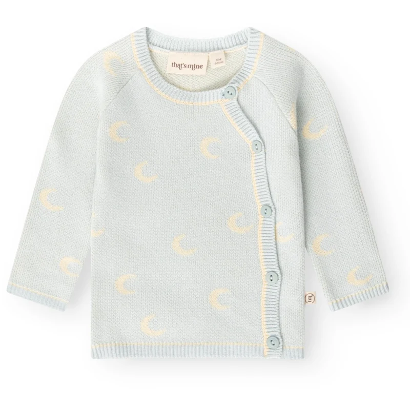 That's Mine Baby Blue Ilai Cardigan