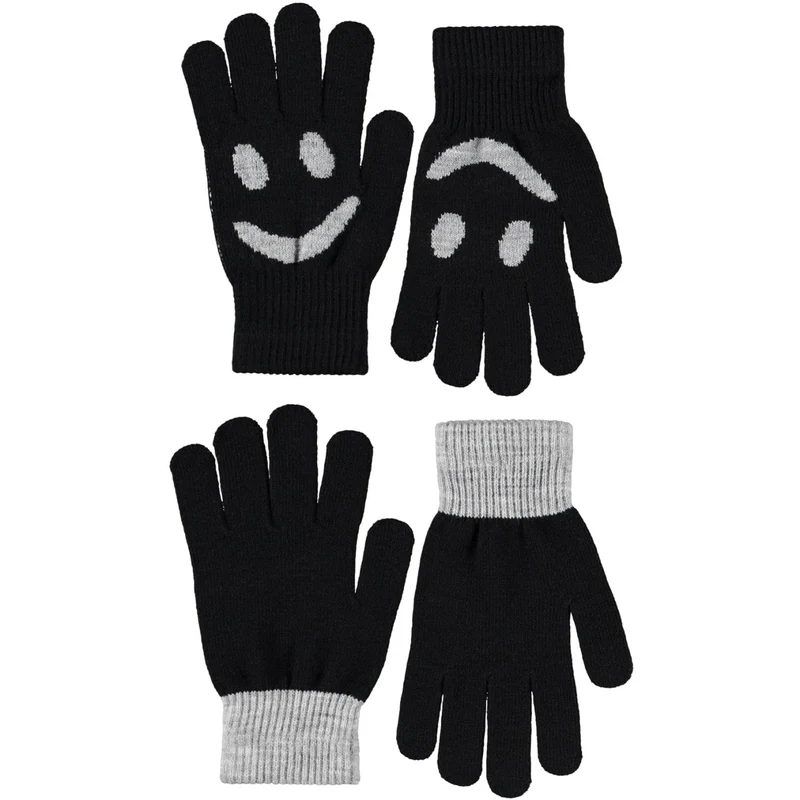 Molo Black Kello Hansker