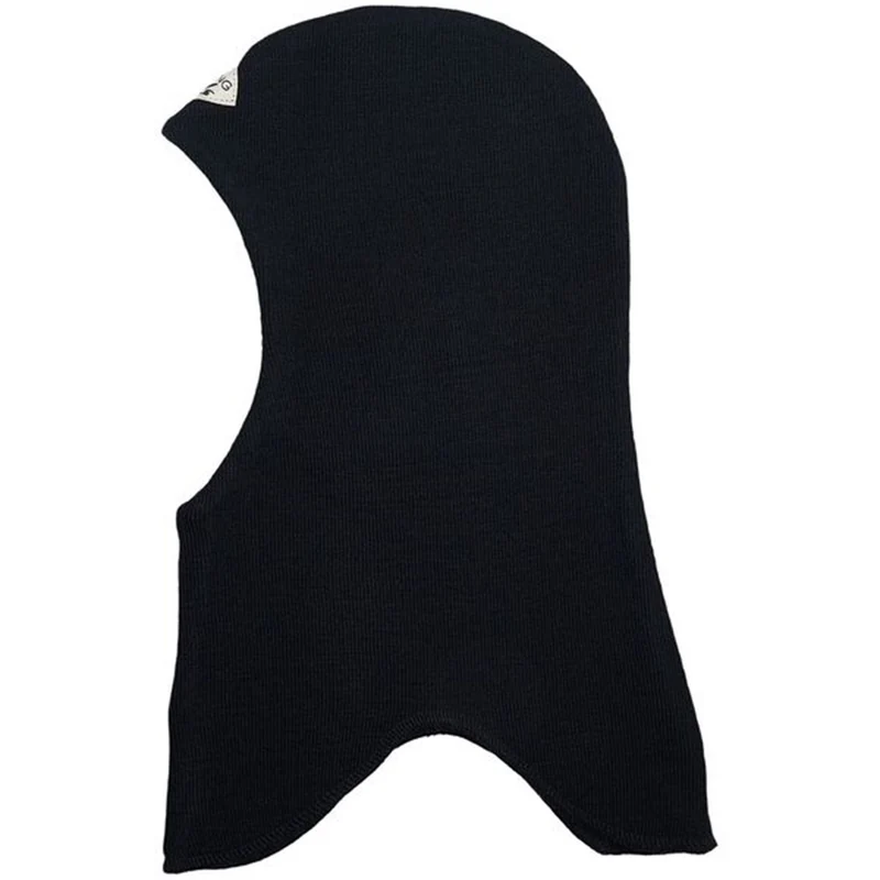 Racing Kids Rund Elefanthue Uld/Bomuld Black