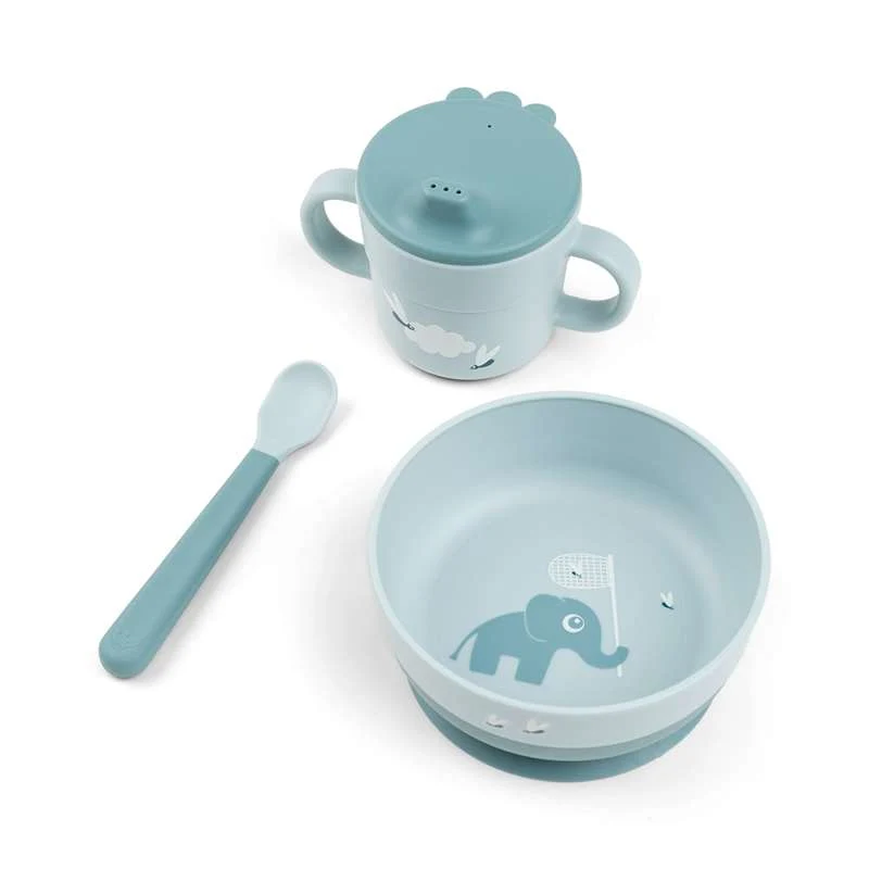 Done By Deer Foodie First Cutlery Set - Elphee - Blue