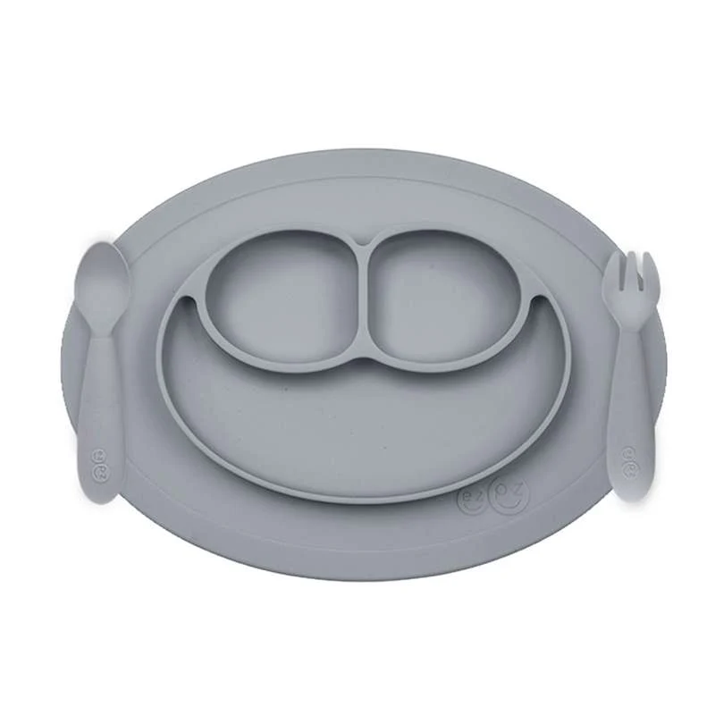 EZPZ Mini Foods Set - Food Starter for Baby - Grå