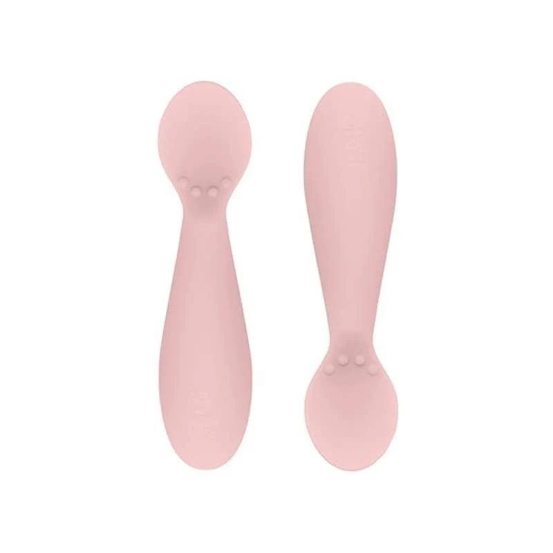 EZPZ Tiny Spoon 2 pcs. Silicone Spoons - Rosa