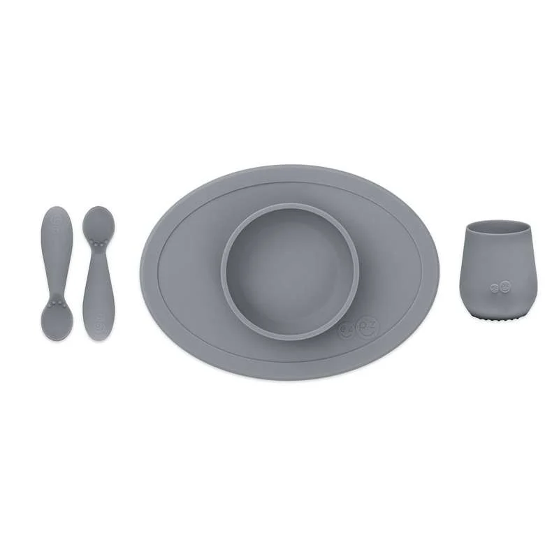 EZPZ First Foods Set - Food starter for Baby - Grå