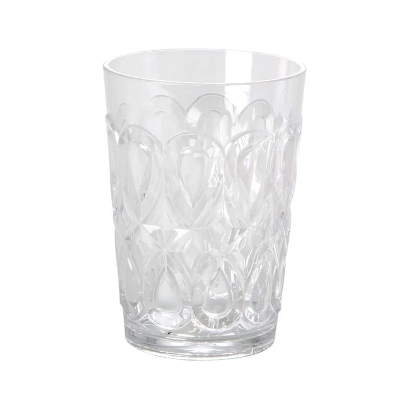 RICE Drinking glass in Acrylic - Clear