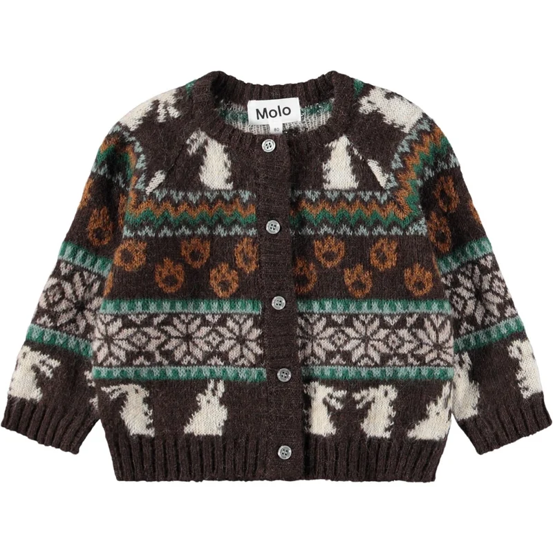 Molo Mini Fair Isle Bobi Cardigan