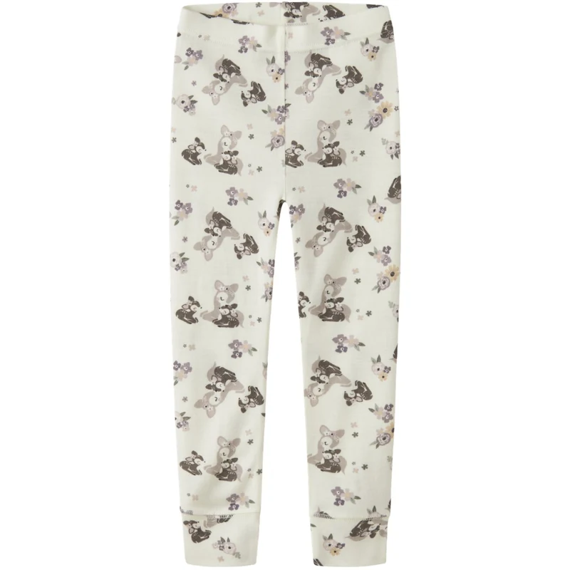 Name It Snow White Bambi + Flower Nmfwillit Ull Leggings