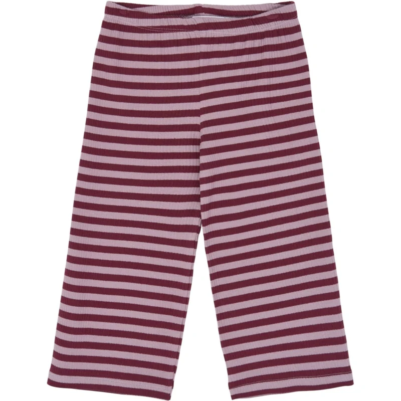 THE NEW Siblings Elderberry Striped Tn Tnstfro Wide Rib Bukser