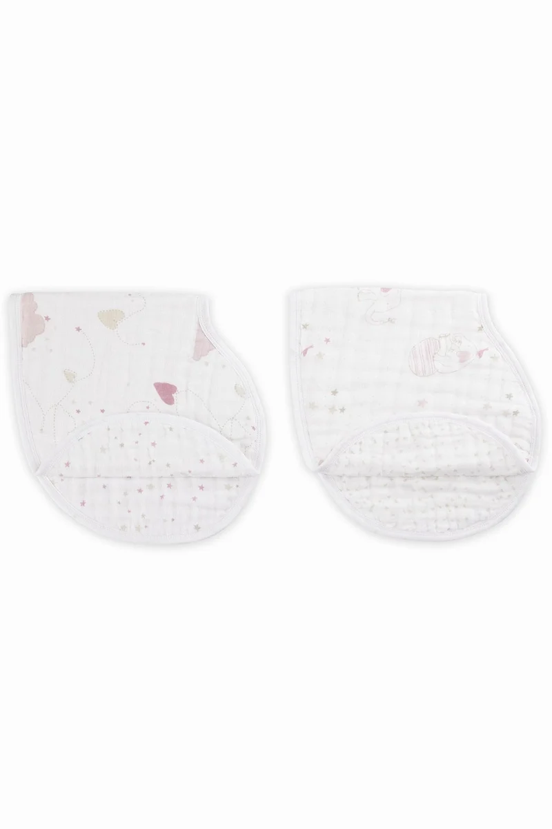 Aden + Anais Burpy Bibs, Lovely, 2-Pack