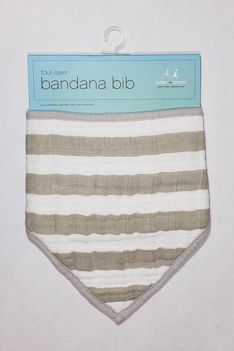 Aden + Anais Bandana Bib, Shine On Stripe