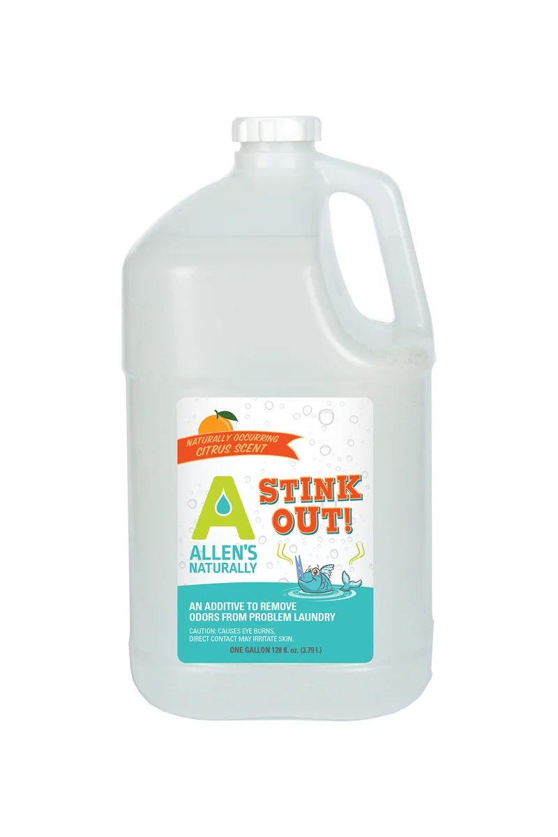 Allen's Naturally Stink Out Laundry Odor Remover, 1 Gallon