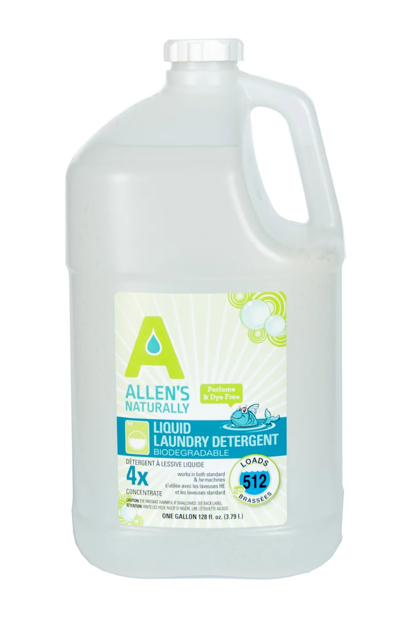 Allen's Naturally Liquid Laundry Detergent, 1 Gallon
