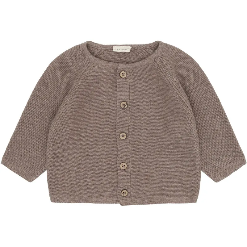 FIXONI Mountain Trial Melange Cardigan Strikk