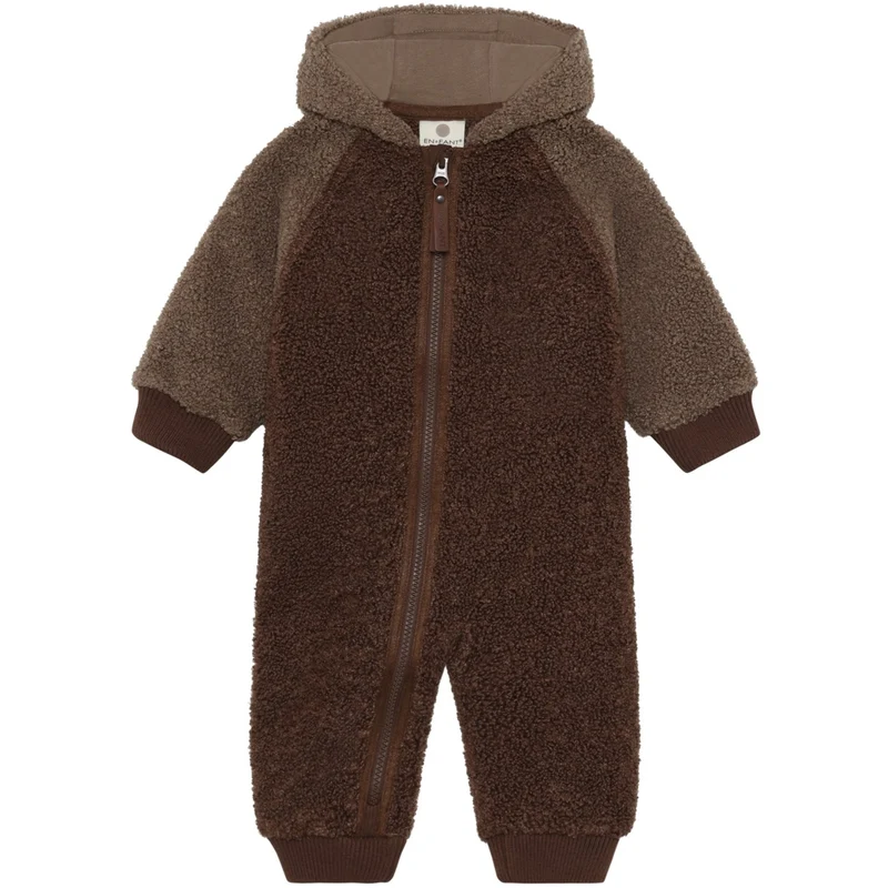 En Fant Chestnut Drakt Teddybjørn