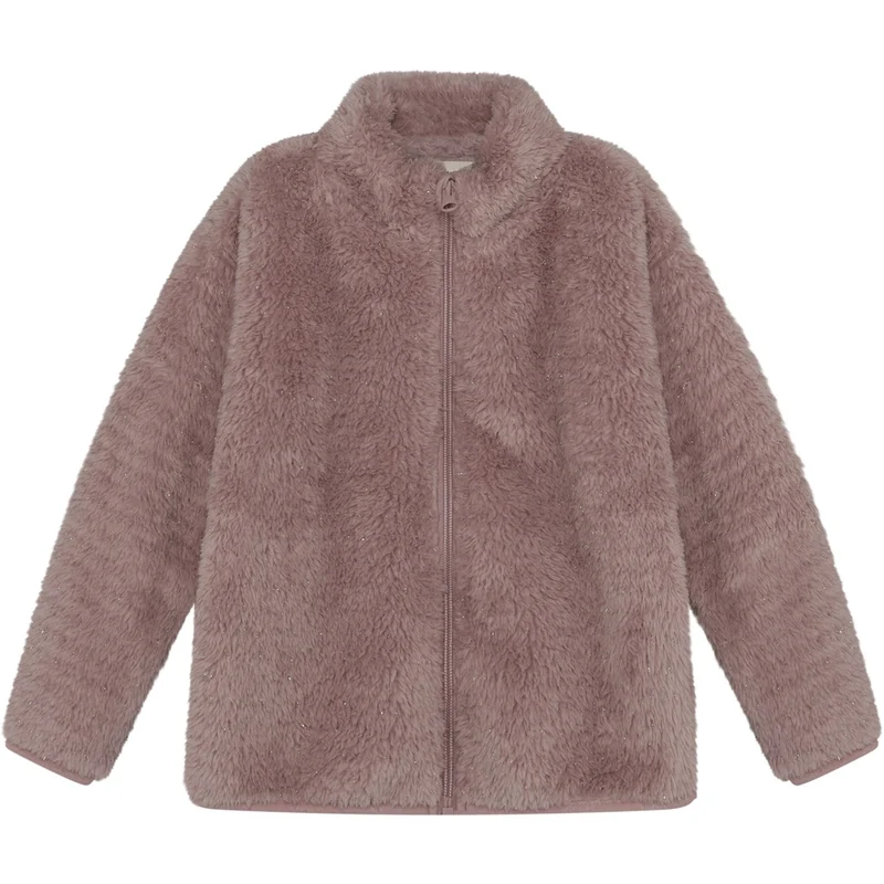 Minymo Fawn Teddybjørn Jakke Glitter