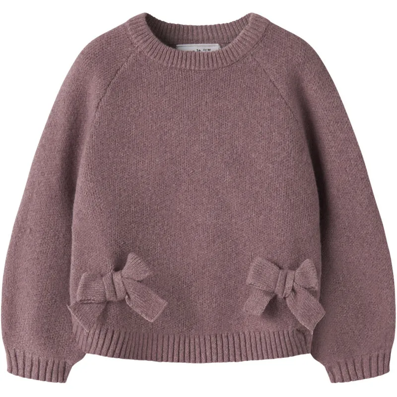 Name It Wild Ginger Nmfndoper Ls Strikk