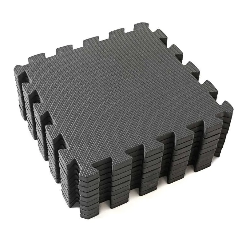 Kid'oh foam play mat - 9 pieces - Anthracite