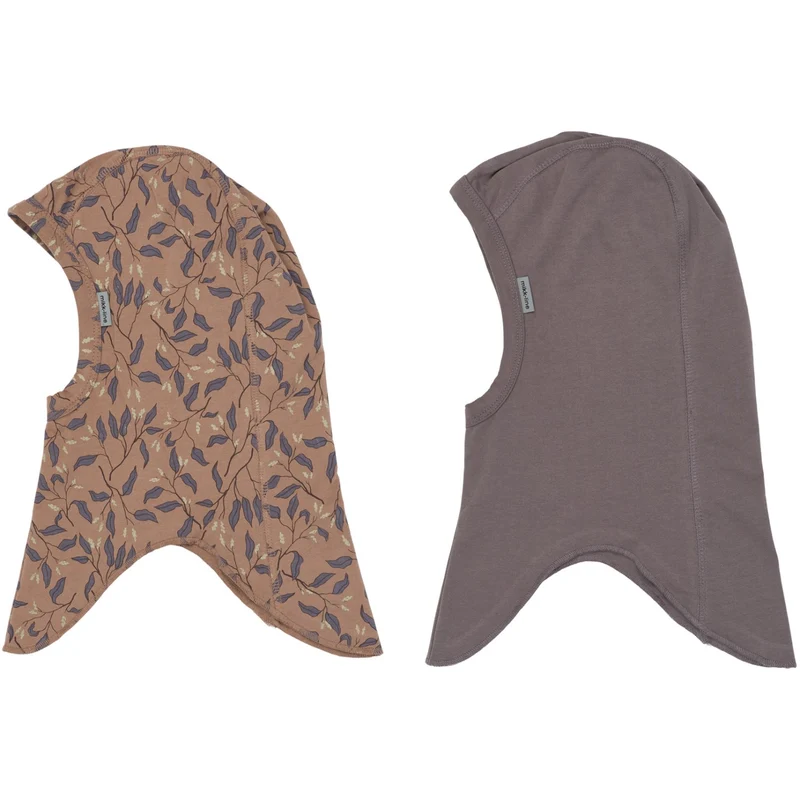 Mikk-Line Leaf AOP 2-Pakning Bomull Fullface - Dobbel