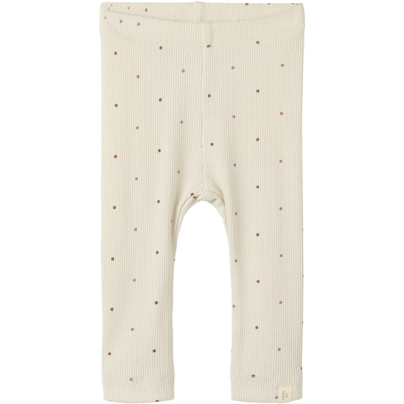 Lil'Atelier Turtledove Dot Nbfgago Kye Slim Leggings Lil