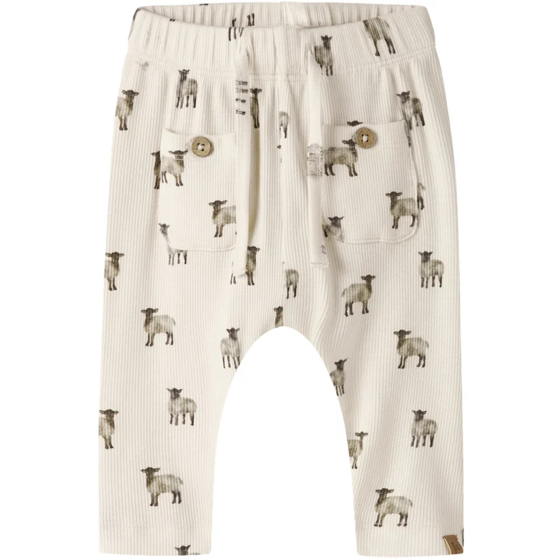Lil'Atelier Turtledove Sheep Nbmgavo Enk Loose Bukser Lil