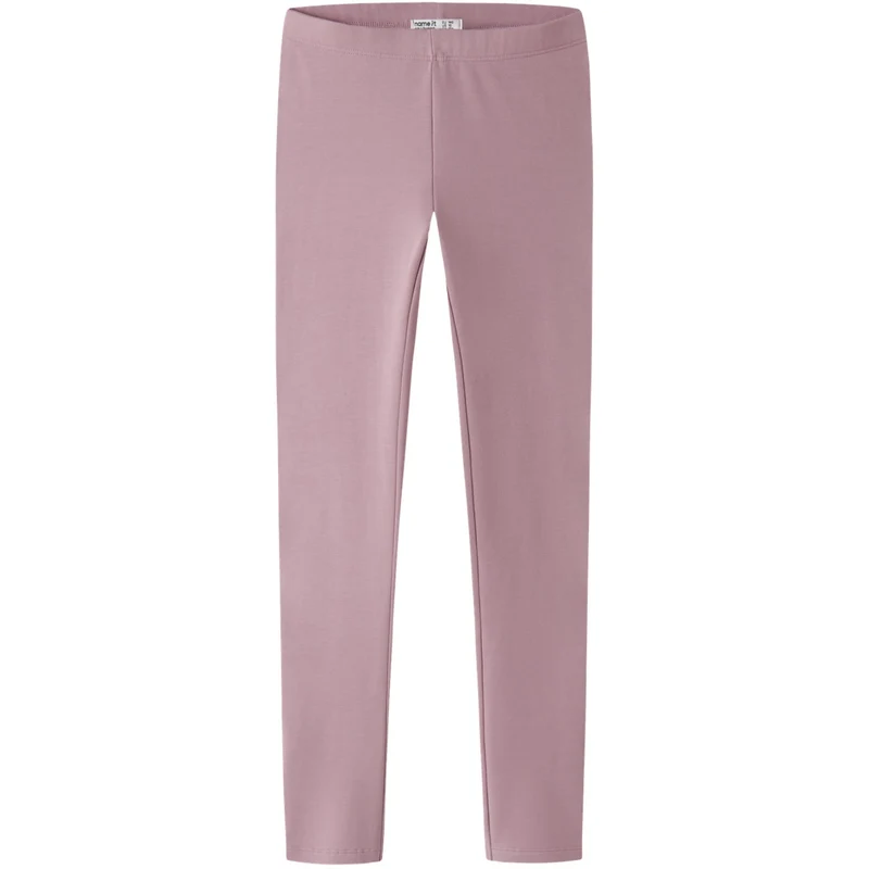 Name It Lilas Nkfdavina Solid Swe Leggings Bru N Noos