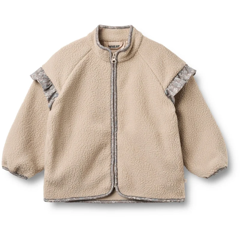 Wheat Grey Moon Fleece Jakke Ellena