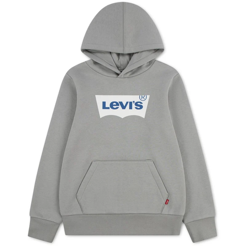 Levi's Ghost Gray Batwing Screenprint Hettegenser