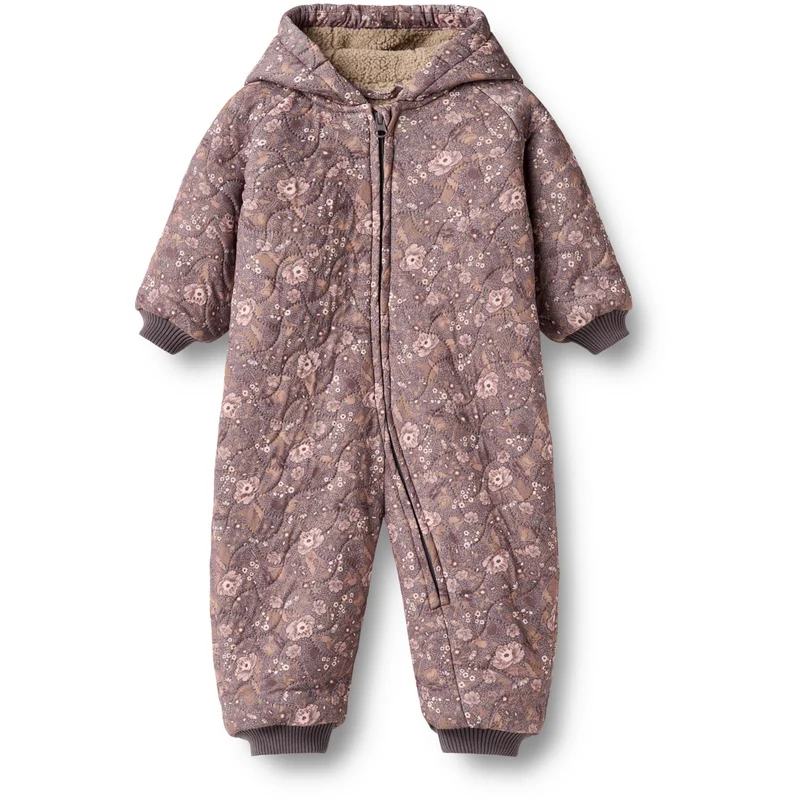 Wheat Purple Stone Flowers Thermo Drakt Krammo