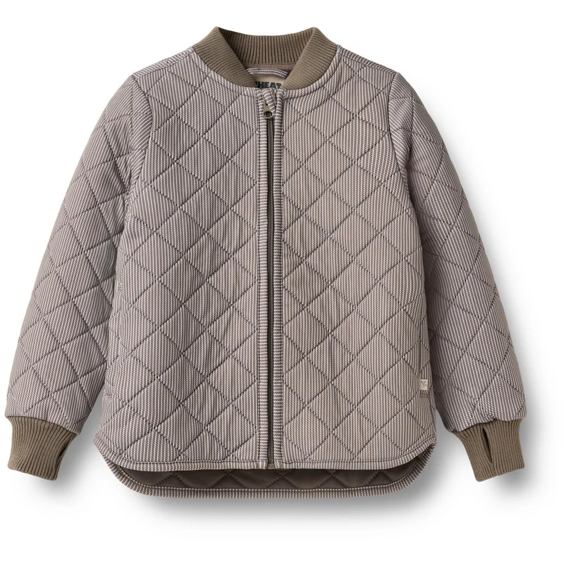 Wheat Brown Stripe Thermo Jakke Loui