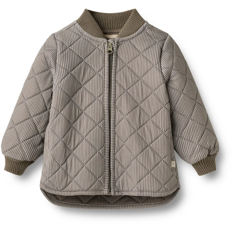 Wheat Brown Stripe Thermo Jakke Loui
