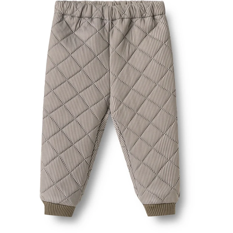 Wheat Brown Stripe Thermo Bukser Alex