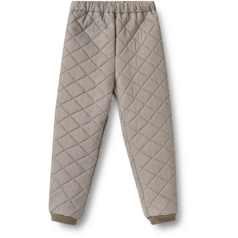 Wheat Brown Stripe Thermo Bukser Alex