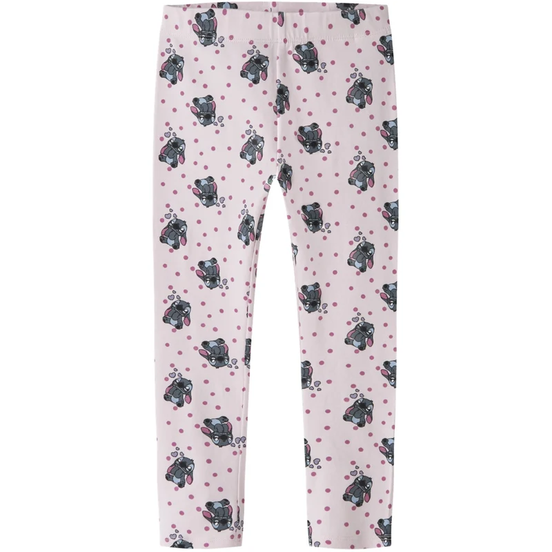 Name It Cradle Pink Nmfandrea Stitch Leggings Wdi