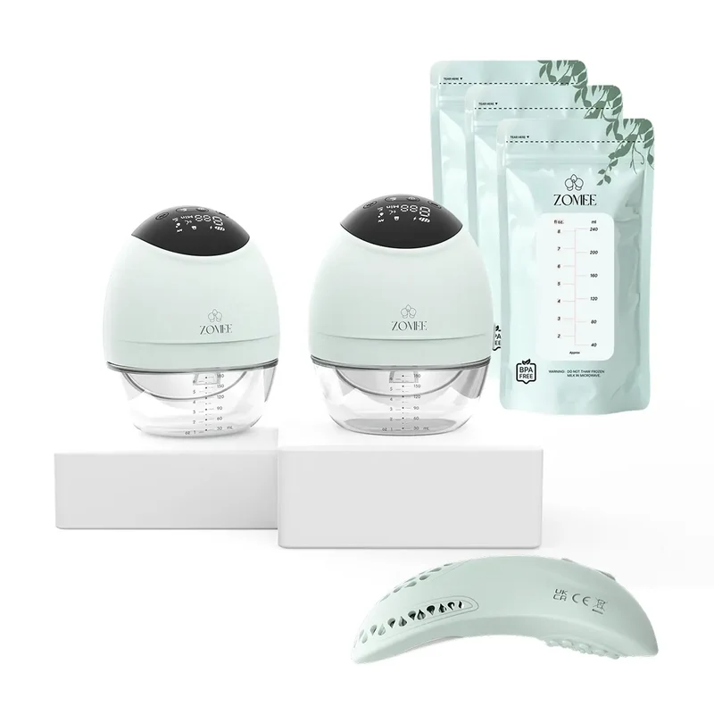 Zomee Warming & Cooling Lactation Massager Bundle