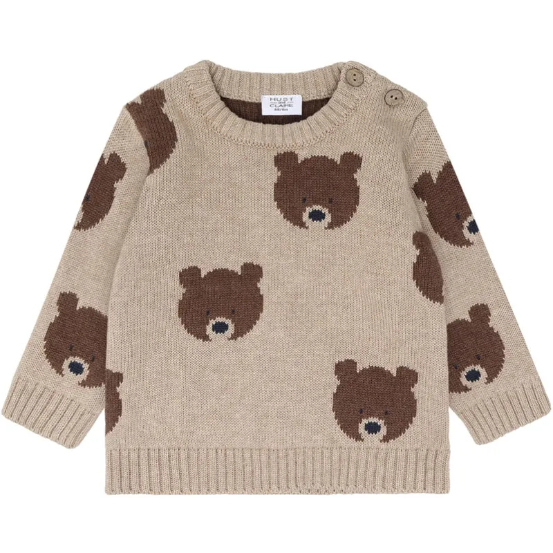 Hust & Claire Beige Melange Pilou Bjørn