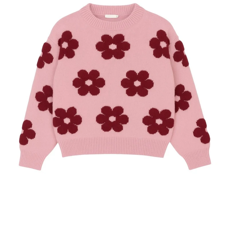 The New Pink Lavender Tn Tnvarda Strikk Pullover