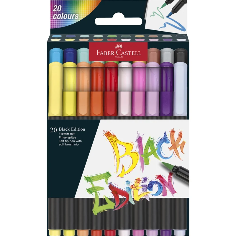 Faber-Castell Black Edition Tusser 20 Rumpe
