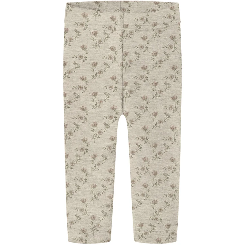 Lil'Atelier Turtledove Flower Nbnnilo Nun Wo/Mo Slim Leggings Lil